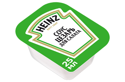 Соус Цезарь Heinz 25мл х 125 шт (3,062кг) Соус Цезарь Heinz 25мл х 125 шт (3,062кг)