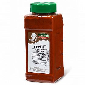 Перец красный сладкий молотый Maitrefoods 1000 мл/ 500 г Перец красный сладкий молотый Maitrefoods 1000 мл/ 500 г