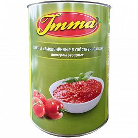 Томатная мякоть Polpa Fine Brix 7 - 4,1 кг, IMMA, Италия