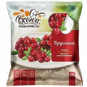 Брусника 300г зам. Брусника 300г зам.
