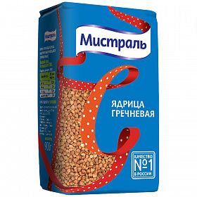 Крупа гречневая ядрица Мистраль 0,9кг