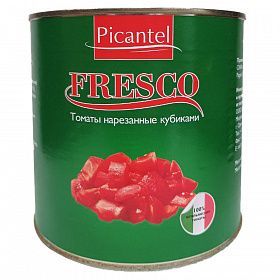 Томаты резаные кубиками - 2,5 кг, PICANTEL Fresco, Италия