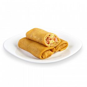 Блинчики с ветчиной и сыром, конверт 6 кг (80г х 75 шт) зам. Блинчики с ветчиной и сыром, конверт 6 кг (80г х 75 шт) зам.