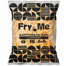 Картофель фри с панировкой Fry Me (А/B) 6 х 6 Lamb Weston 2,5 кг