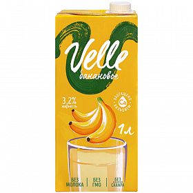 Напиток для кофе Банановый Velle 1 л