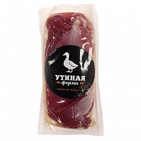 Грудка утки сыро-копченая ~ 0,2кг, Птицефабрика Павловская зам.
