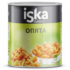 Опята консервированные Iska 3,1л,(сухой вес 1,8кг), Китай Опята консервированные Iska 3,1л,(сухой вес 1,8кг), Китай