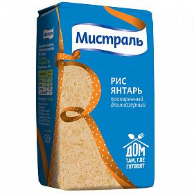 Рис Янтарь Мистраль 0,9кг Рис Янтарь Мистраль 0,9кг