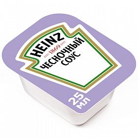Соус Чесночный Heinz (25 мл х 125 шт) 3,125 кг Соус Чесночный Heinz (25 мл х 125 шт) 3,125 кг